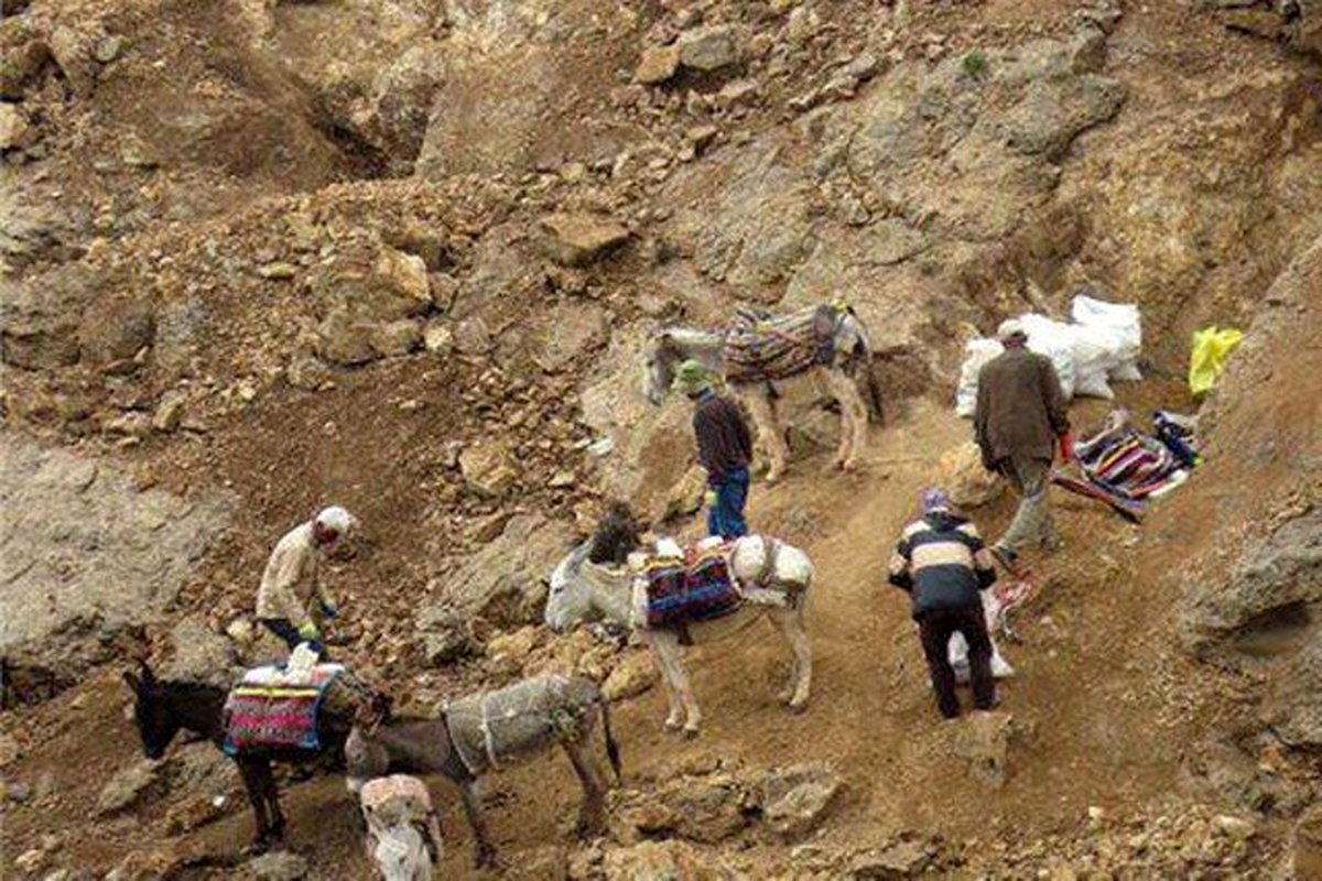 ریزش معدن آلبلاغ و فوت یکی از برداشت کنندگان غیرمجاز