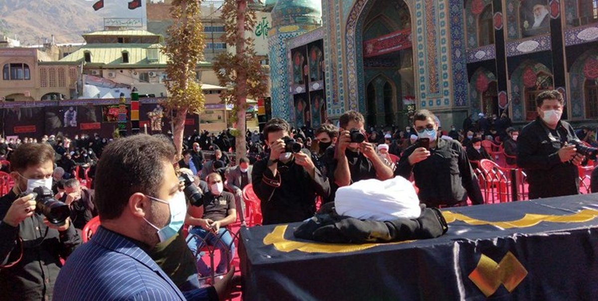 تشییع پیکر حجت الاسلام حسینیان در امامزاده صالح تجریش