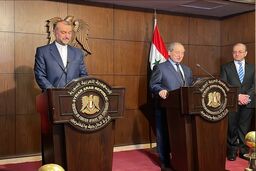 امیرعبداللهیان در نشست خبری با فیصل مقداد: روزهای سختی در انتظار صهیونیست‌ها خواهد بود