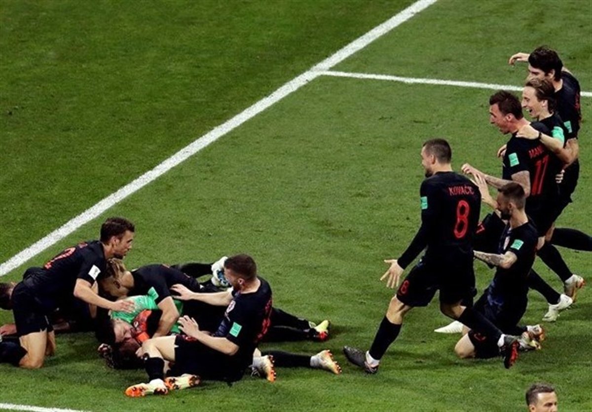 گزارش تصویری/ برتری کرواسی مقابل روسیه