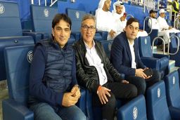 برانکو و دالیچ تماشاگر ویژه در امارات +عکس