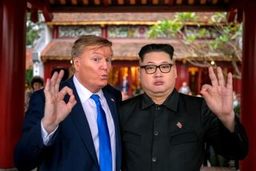 گزارش تصویری/ بدل های اون و ترامپ در ویتنام