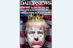 روزنامه آمریکایی ترامپ را دلقک نامید