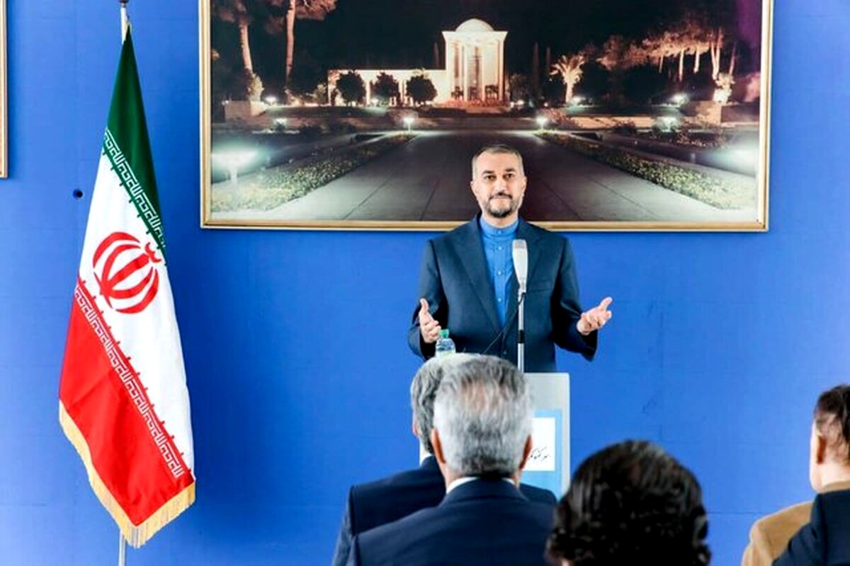 دیدار امیرعبداللهیان با جمعی از ایرانیان مقیم آلمان در فرانکفورت