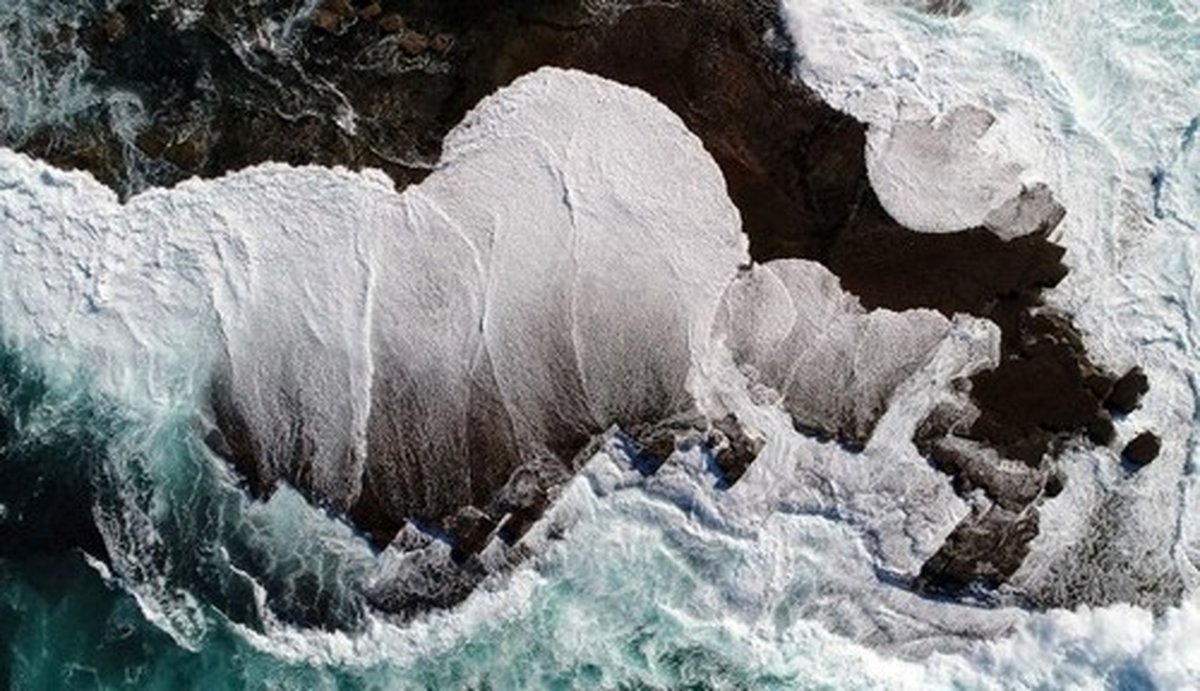 عکسهای هوایی بینظیر از کرانه دریا