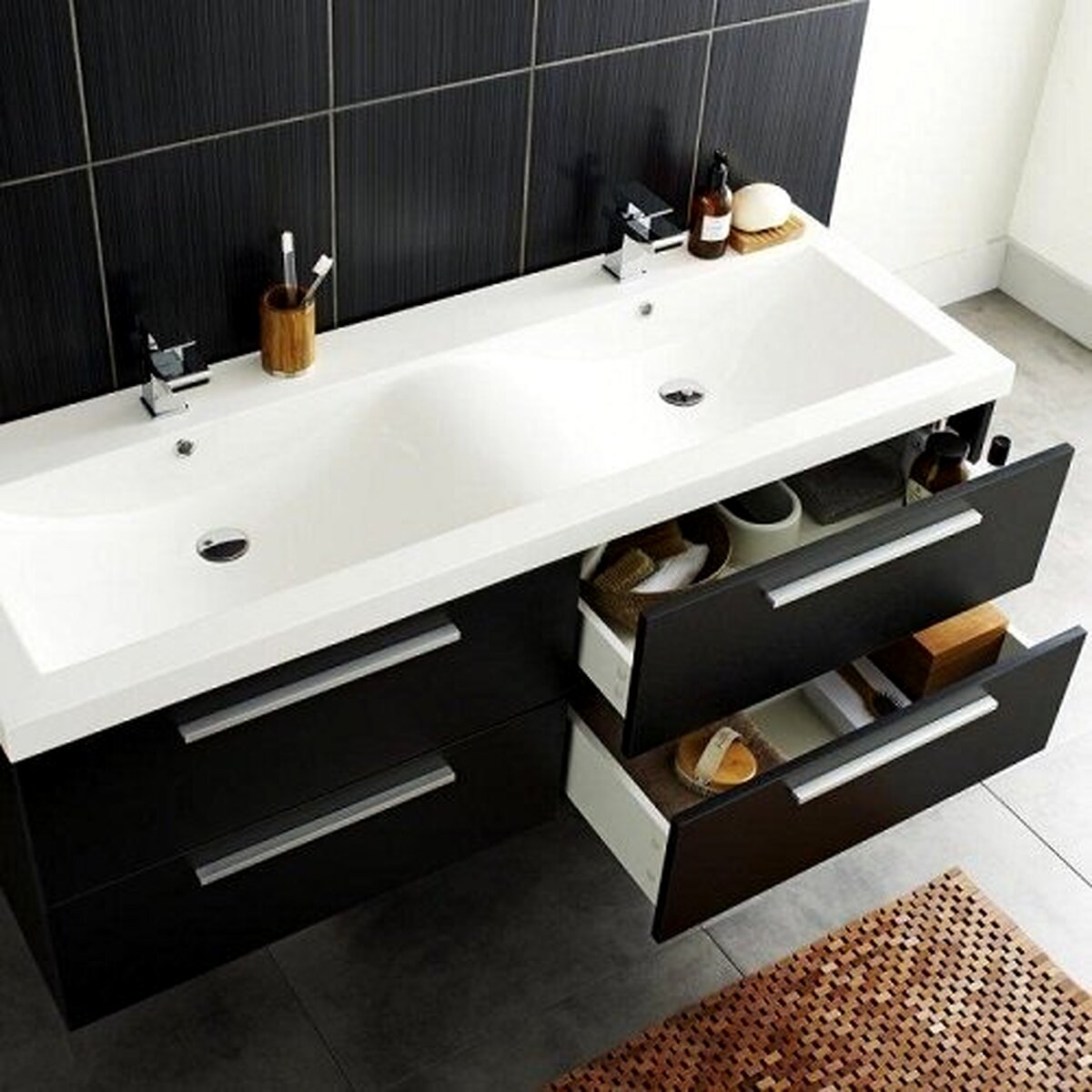 ابعاد و ارتفاع روشویی کابینتی چه قدر باید باشد؟