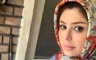 صورت خون آلود نیوشا ضیغمی