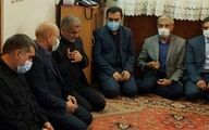 قالیباف به خانه مادر نیکزاد رفت