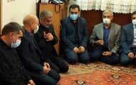 قالیباف به خانه مادر نیکزاد رفت