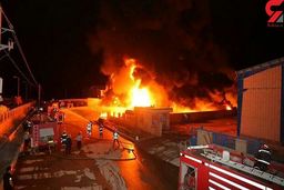 مرگ آتشین راننده تاکسی پراید / او به قبرستان خرم آباد رفته بود