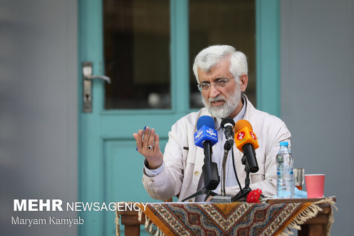 پاسخ جلیلی به اظهارات برجامی روحانی