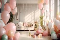 بادکنک آرایی تولد دخترانه + جذاب ترین ایده ها