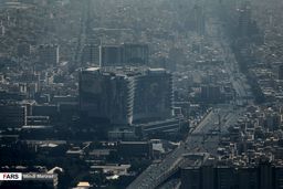 تصاویر آلودگی شدید هوای تهران