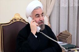 روحانی به ماکرون: آمریکا را تحت فشار بگذارید