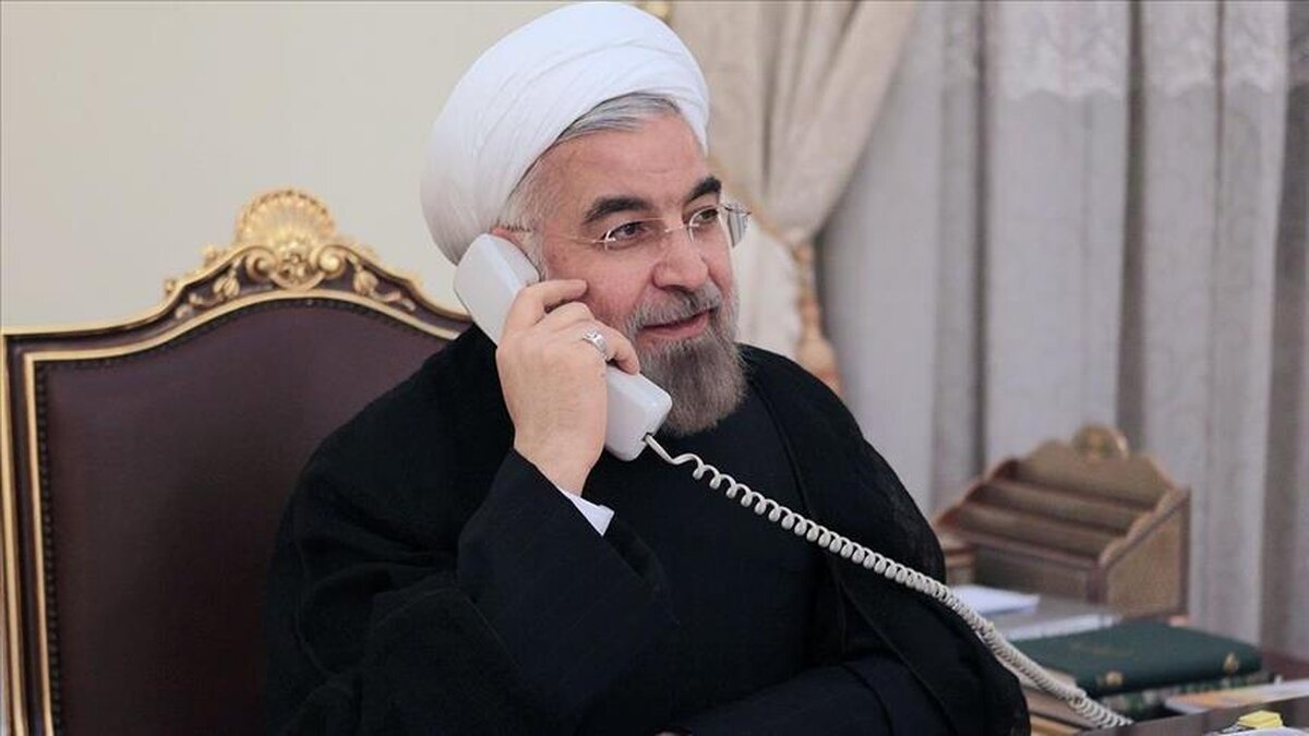 روحانی به ماکرون: آمریکا را تحت فشار بگذارید