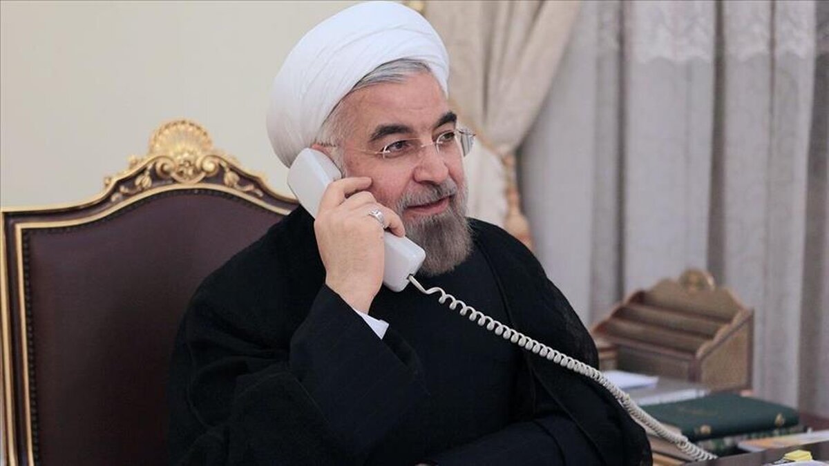 روحانی به ماکرون: آمریکا را تحت فشار بگذارید