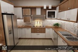 کابینت هایگلاس انتخابی خاص برای آشپزخانه های خاص! 