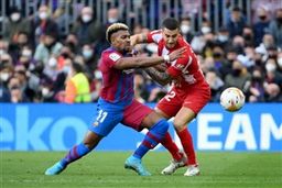 درخشش غول تنومند بارسلونا؛ نیازی به دمبله نیست! (عکس)